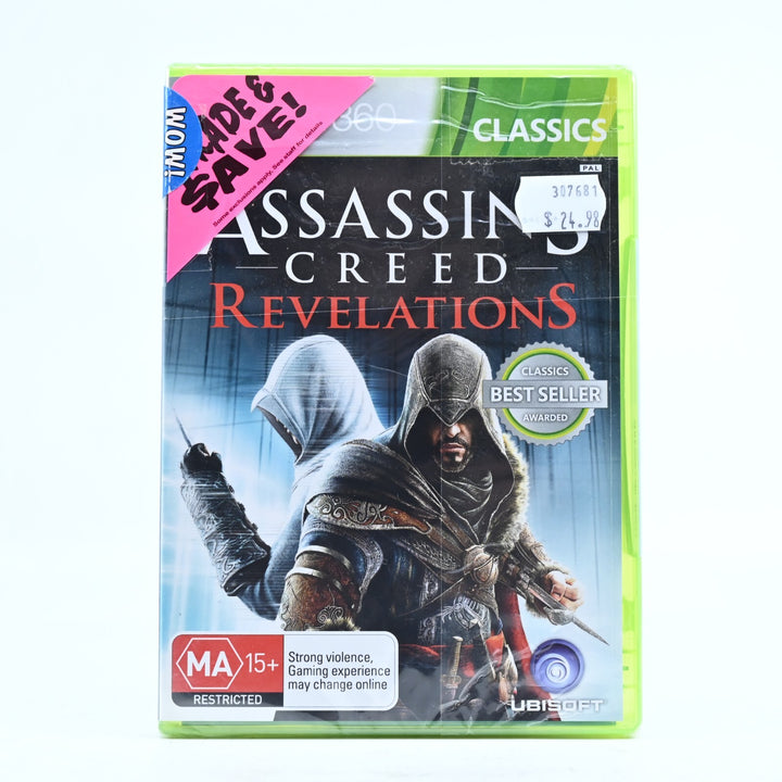 SEALED! Assassin's Creed Revelations - Xbox 360 Game + Manual - PAL