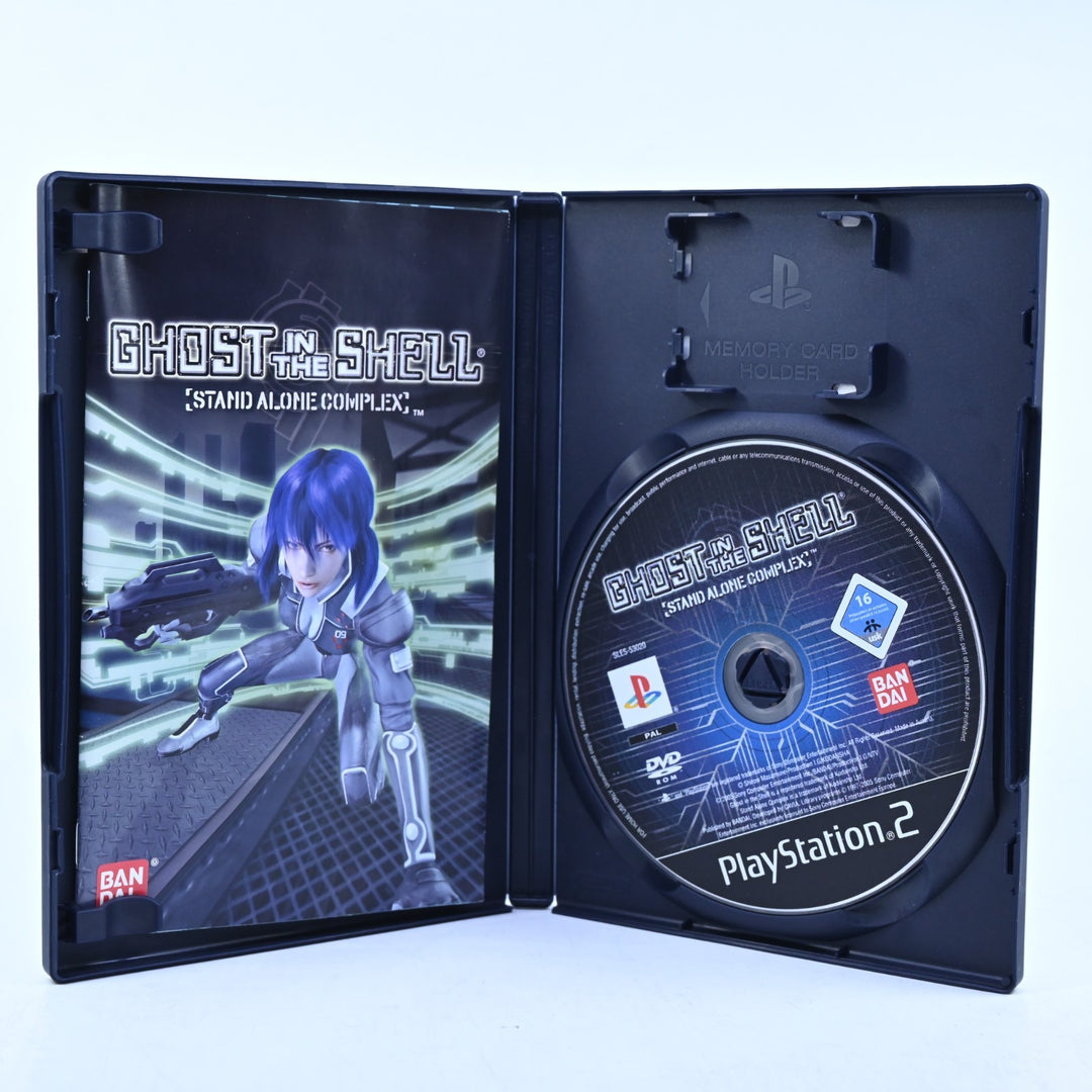 Ghost in the Shell: Stand Alone Complex - PS2 Game + Manual - PAL - MINT DISC!