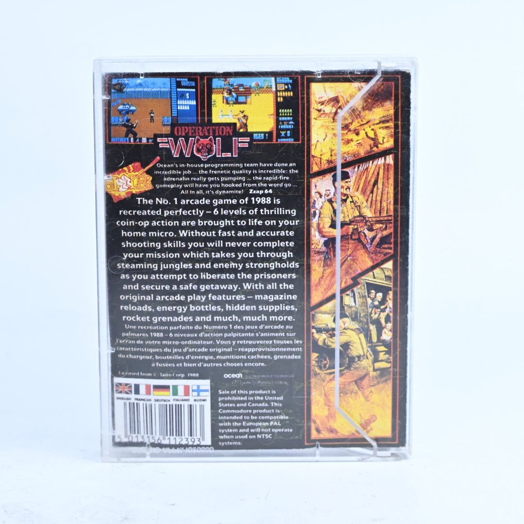 Operation Wolf - Commodore 64 / C64 Game - PAL - FREE POST!