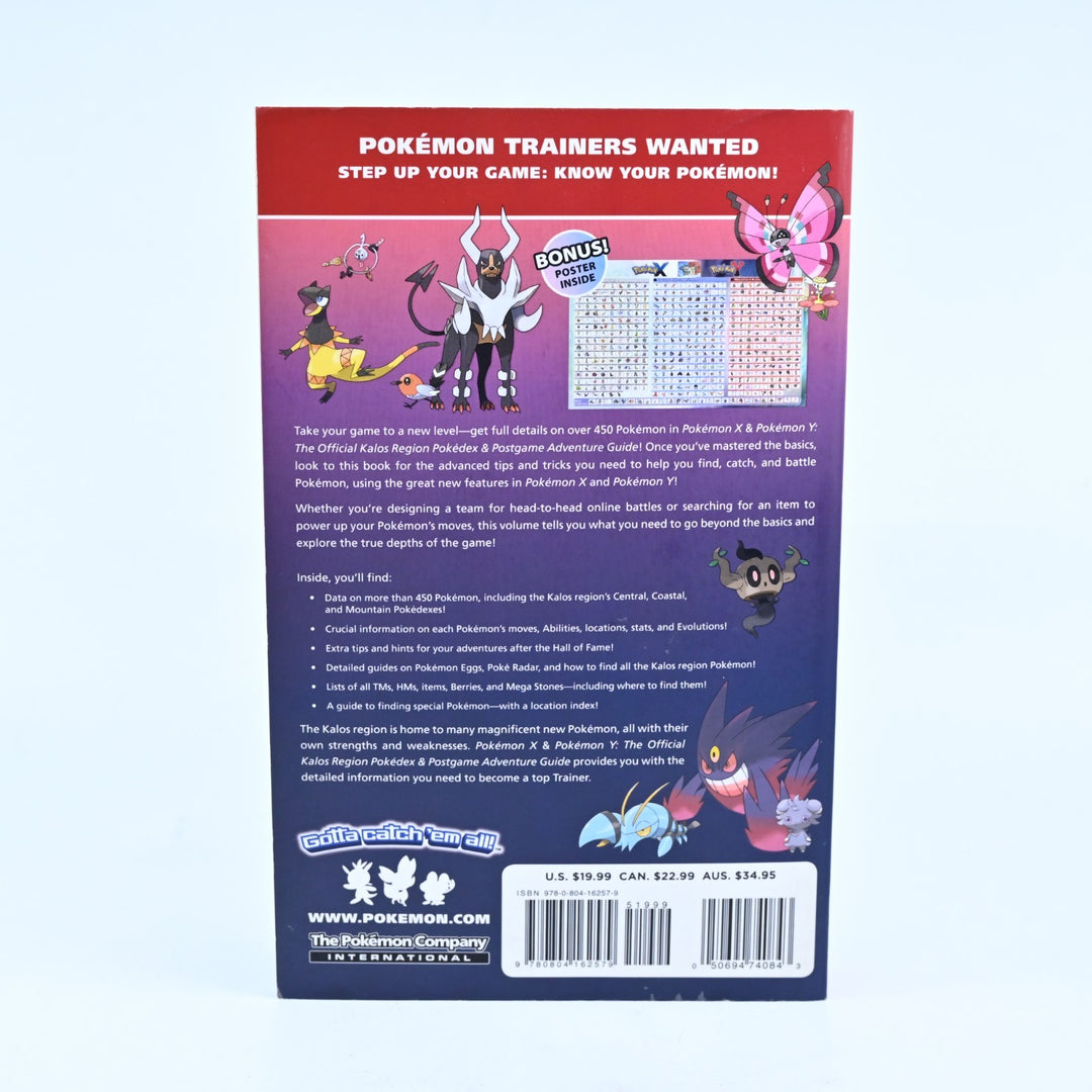 Pokemon X & Y: Kalos Region Pokedex & Postgame Adventure Guide - Game Guide