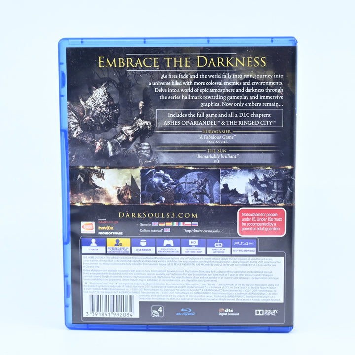 Dark Souls III 3: The Fire Fades Edition - Sony Playstation 4 / PS4 Game