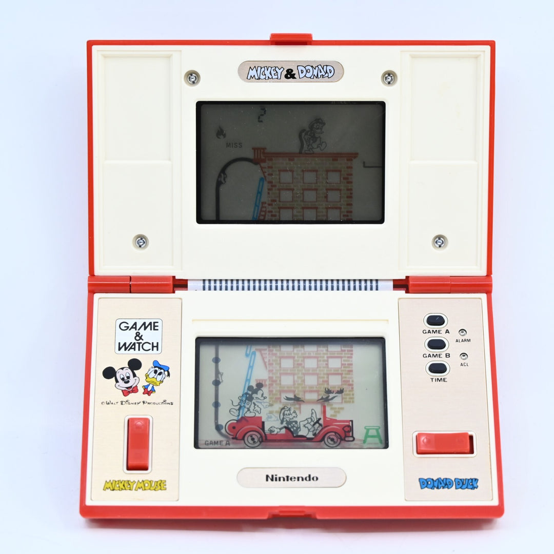 Game & Watch Multi Screen Mickey & Donald - Nintendo Game & Watch Boxed Console