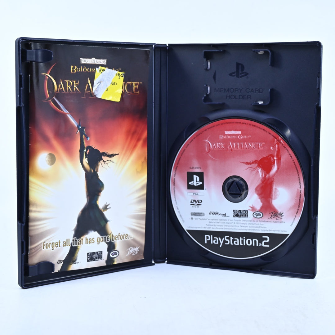 Baldur's Gate: Dark Alliance - Sony Playstation 2 / PS2 Game + Manual - PAL