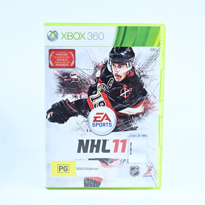 NHL 11 - Xbox 360 Game + Manual - PAL - MINT DISC!