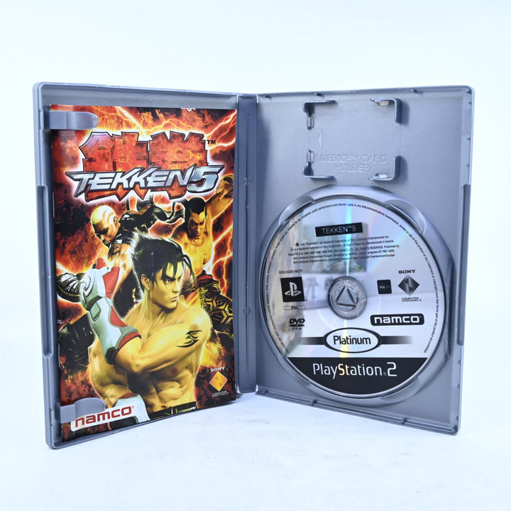 Tekken 5 - Sony Playstation 2 / PS2 Game + Manual - PAL