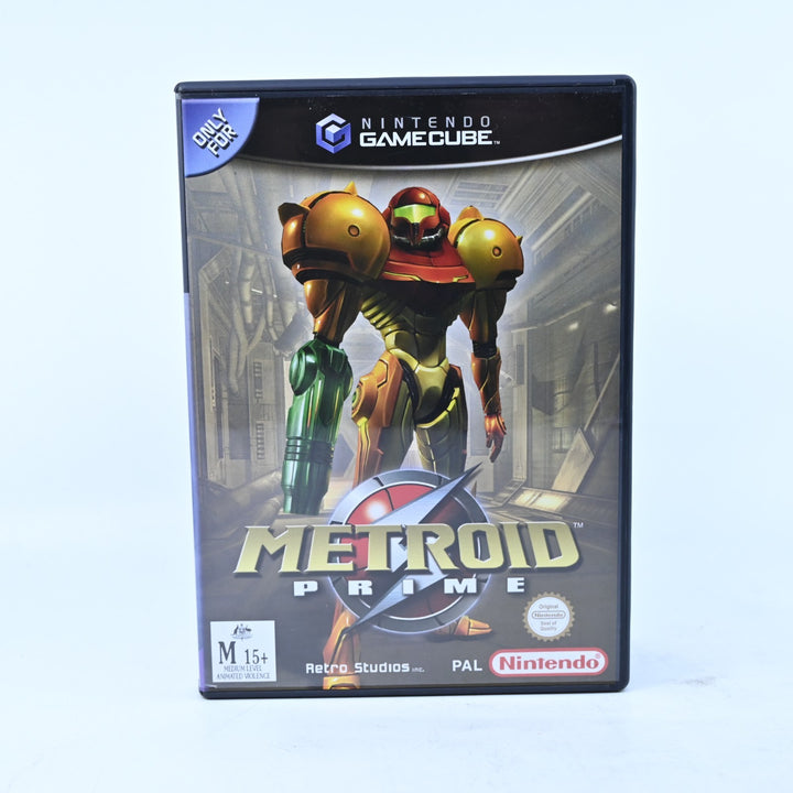 Metroid Prime - Nintendo Gamecube Game - No Manual - PAL - FREE POST!