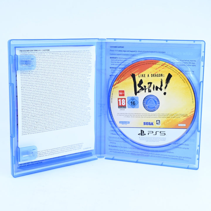 Like a Dragon: Ishin! - Sony Playstation 5 / PS5 Game - MINT DISC!
