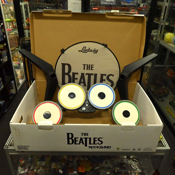 The Beatles Rock Band Bundle - Nintendo Wii Game + Manual - PAL - MINT DISC!