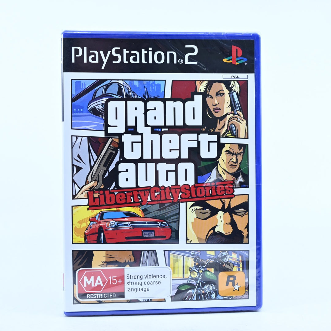 Grand Theft Auto: Liberty City Stories - Sony Playstation 2 / PS2 Game - SEALED!