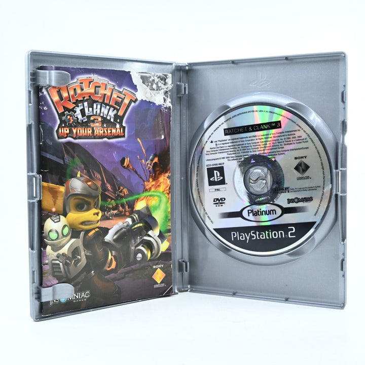 Ratchet & Clank 3: Up Your Arsenal - Sony Playstation 2 / PS2 Game + Manual