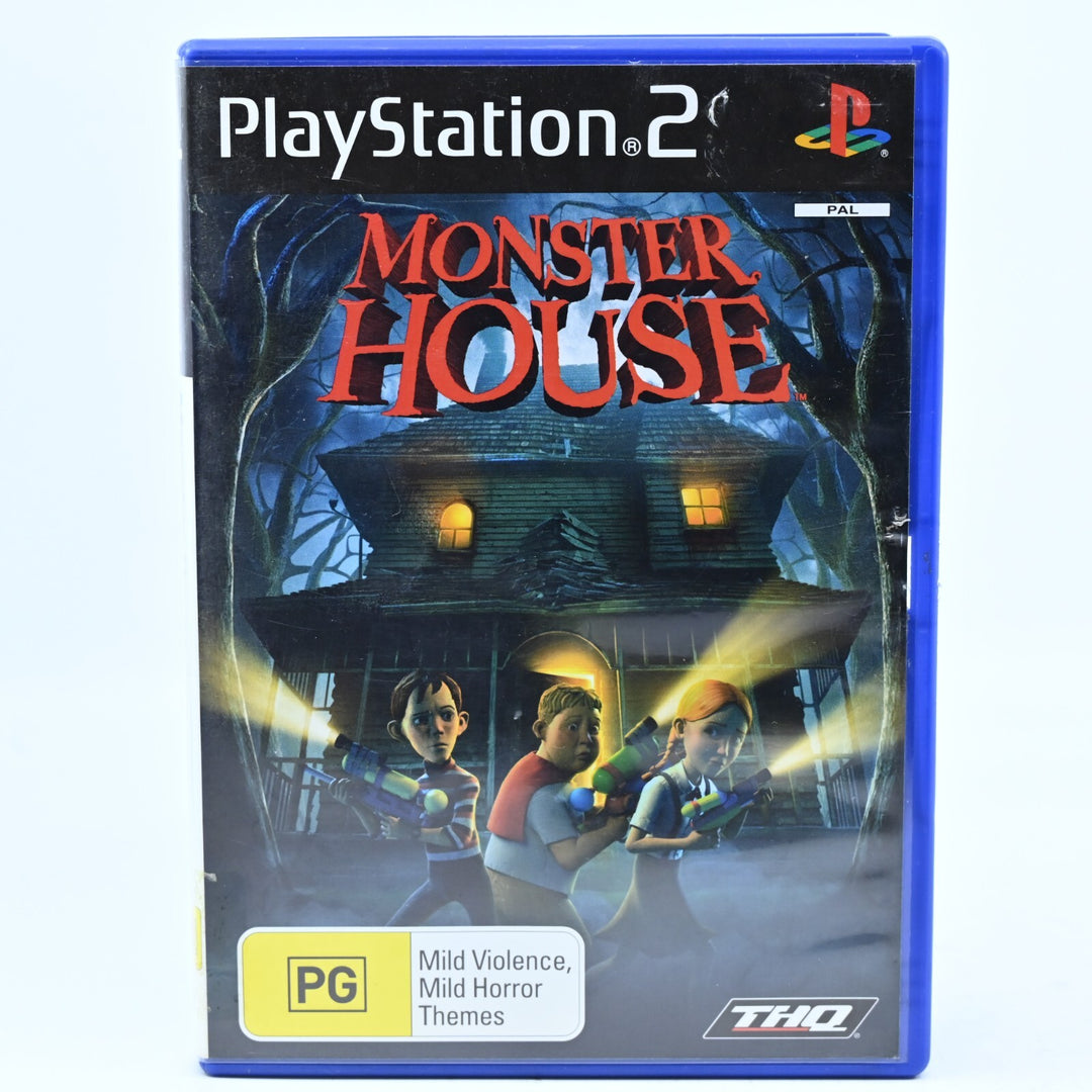 Monster House - Sony Playstation 2 / PS2 Game + Manual - PAL - FREE POST!