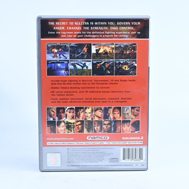 Tekken Tag Tournament - Sony Playstation 2 / PS2 Game + Manual - PAL