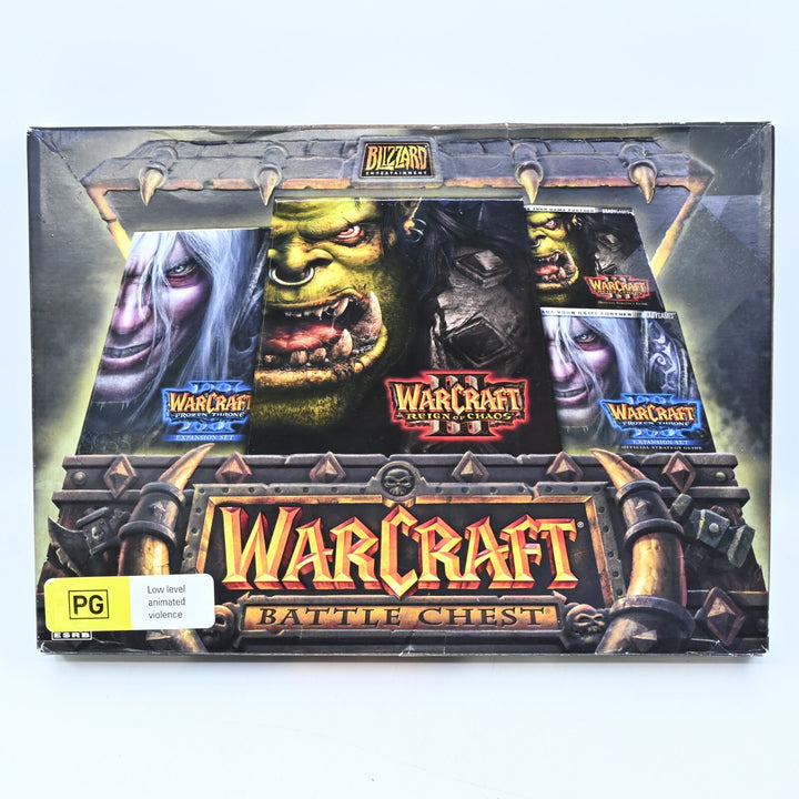WarCraft III 3 Battle Chest + Manuals - PC / Other Game, Other Game - FREE POST!