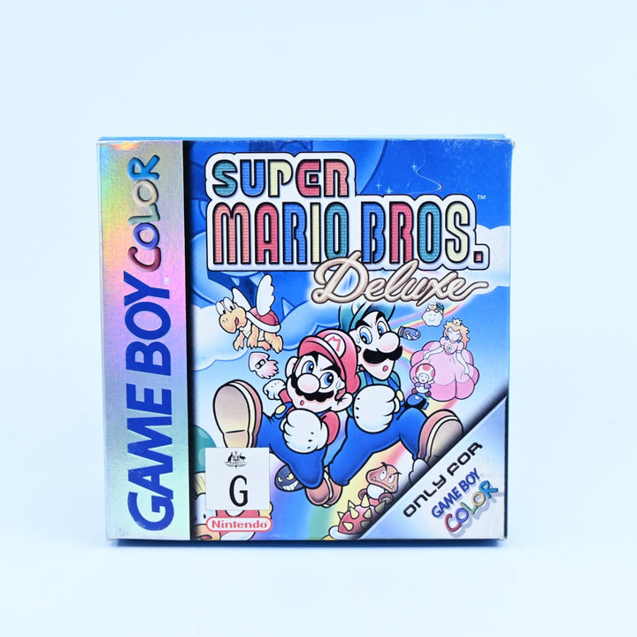 Super Mario Bros. Deluxe - Nintendo Gameboy Color Boxed Game - PAL - NEW BATTERY