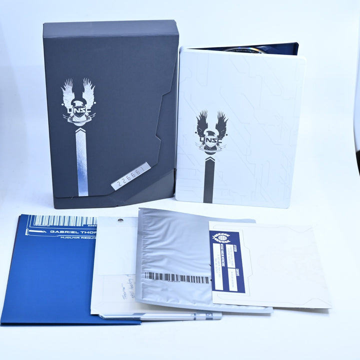 Halo 4 Limited Edition + Slip - Xbox 360 Game + Manual - PAL - MINT DISC!