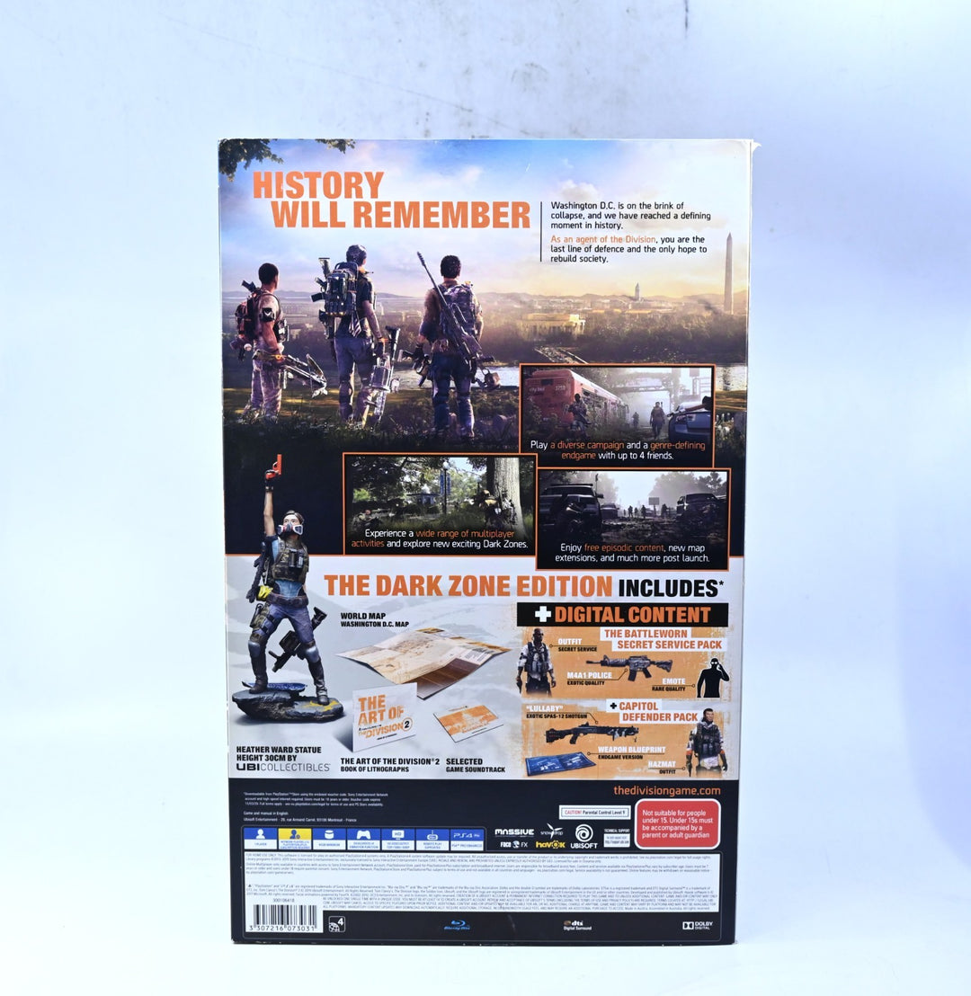 Tom Clancy's The Division 2 Dark Zone Edition -  Sony Playstation 4 / PS4 Game