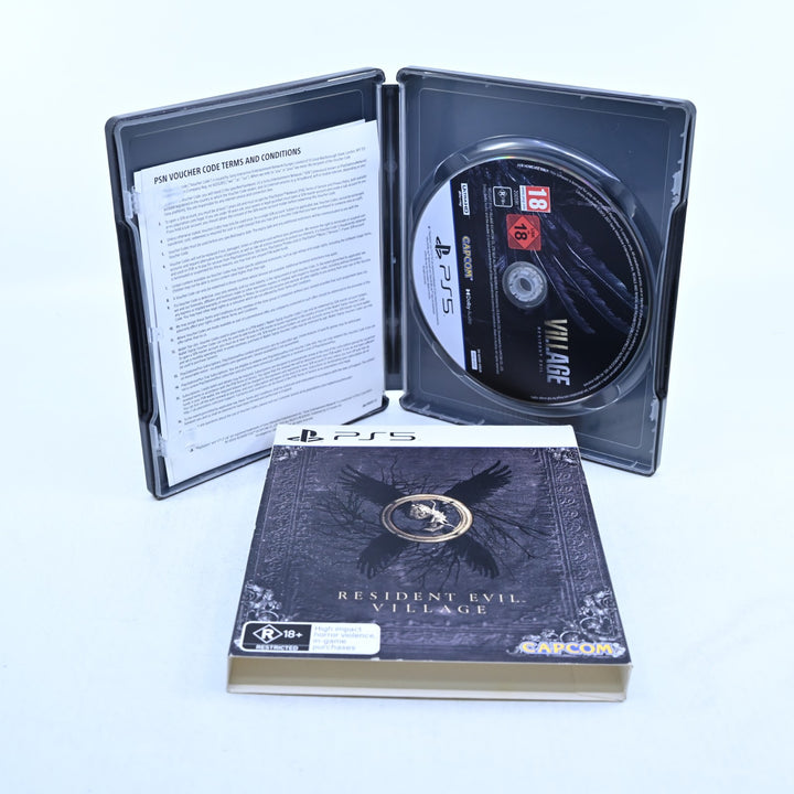 Resident Evil Village - Steelbook Edition - Sony Playstation 5 / PS5 Game