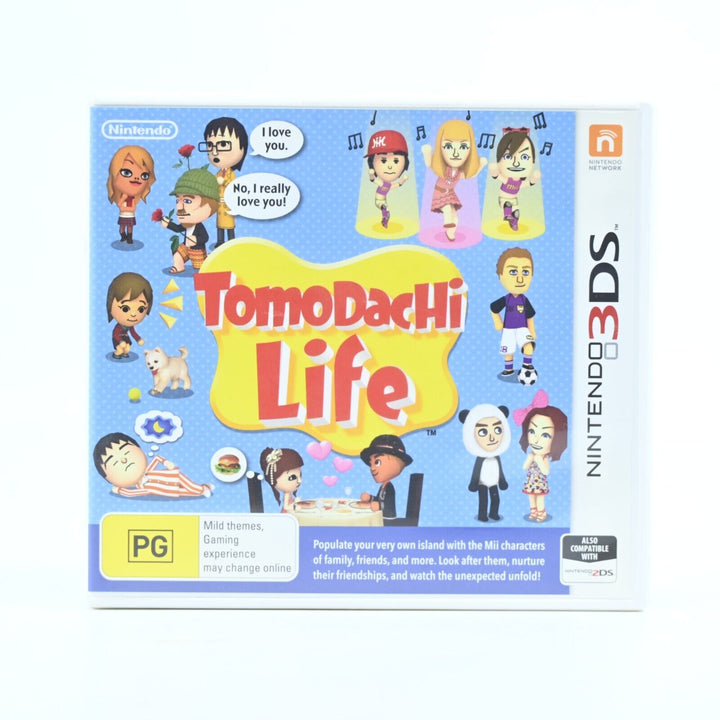 LIKE NEW! Tomodachi Life - Nintendo 3DS Game - PAL - FREE POST!