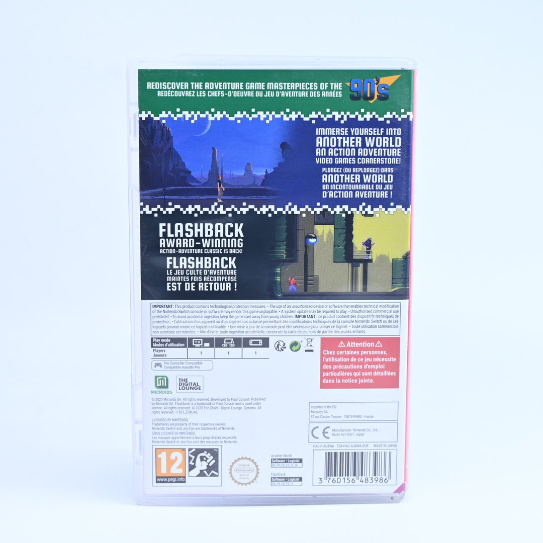 Another World | Flashback - Nintendo Switch Game - FREE POST!