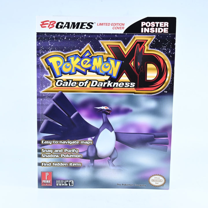 Pokemon XD: Gale of Darkness - EB GAMES COVER - With Poster - Game Guide