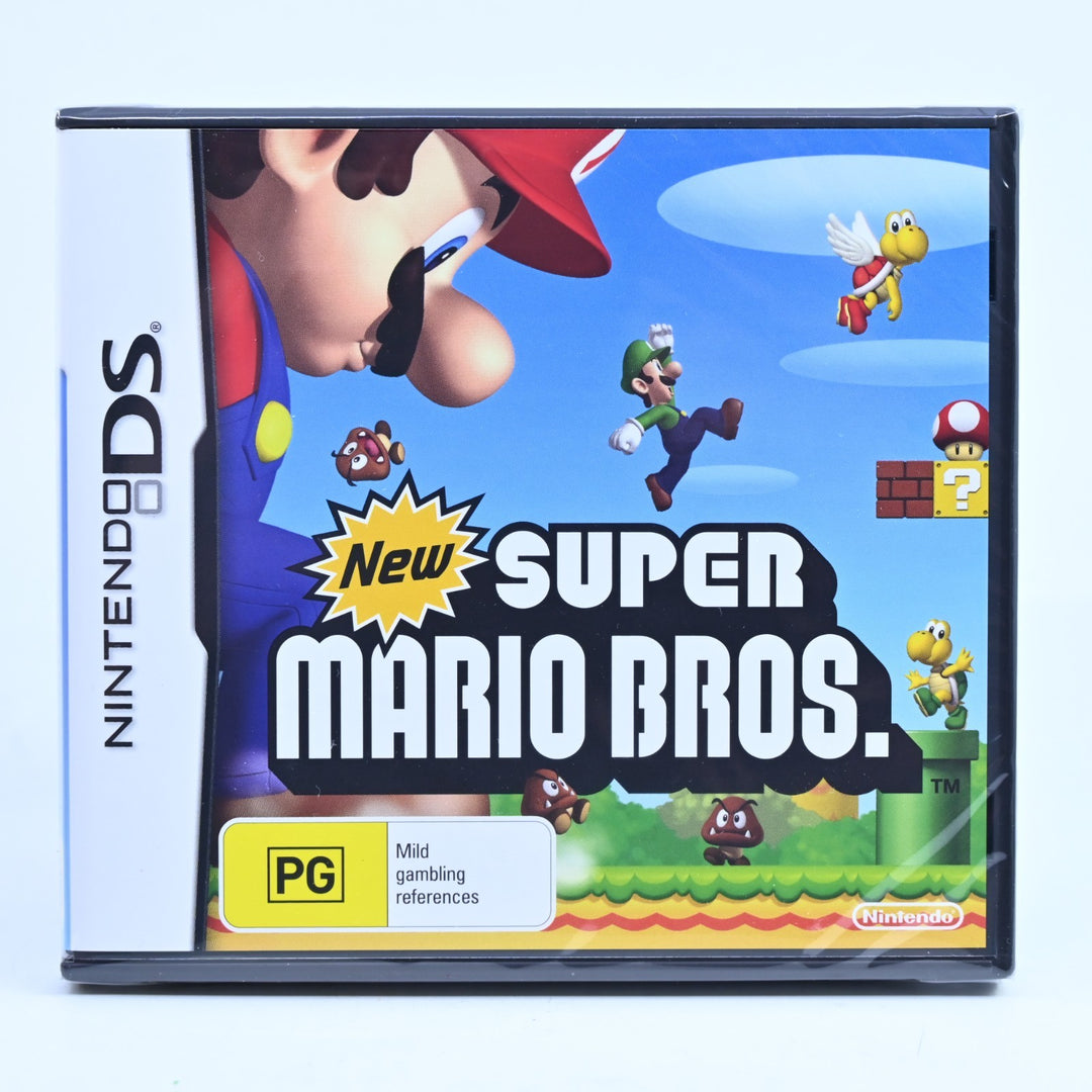 UNUSED! Special Limited Edition Mario Red - Nintendo DS Lite Boxed Console