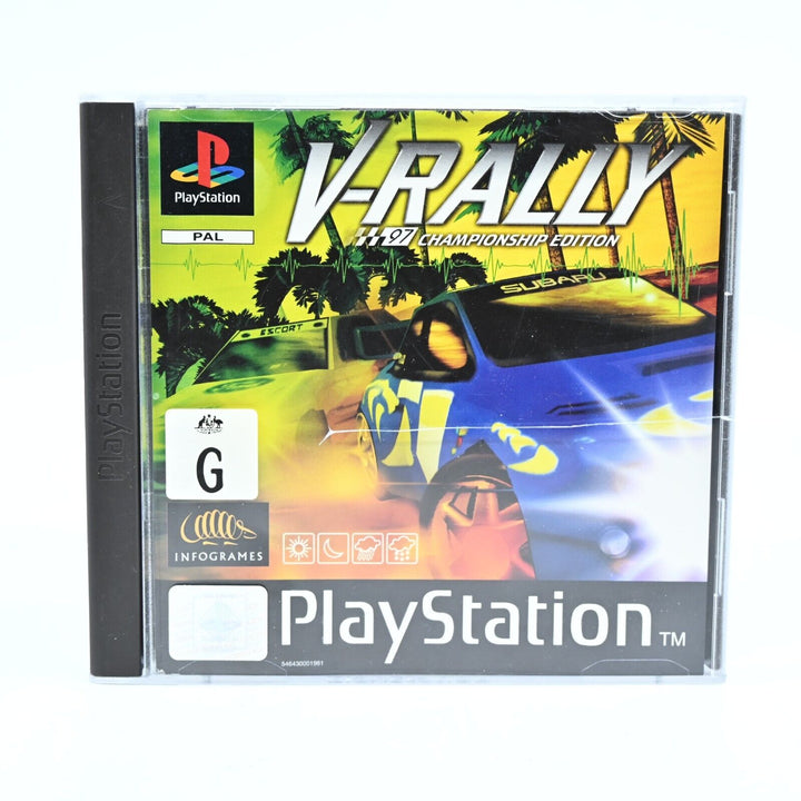 V-Rally: Championship Edition - Sony Playstation 1 / PS1 Game - PAL - MINT DISC!