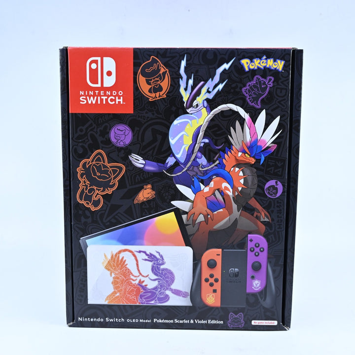 Pokemon Scarlet & Violet Edition - Nintendo Switch OLED Console - HEG-001 - PAL