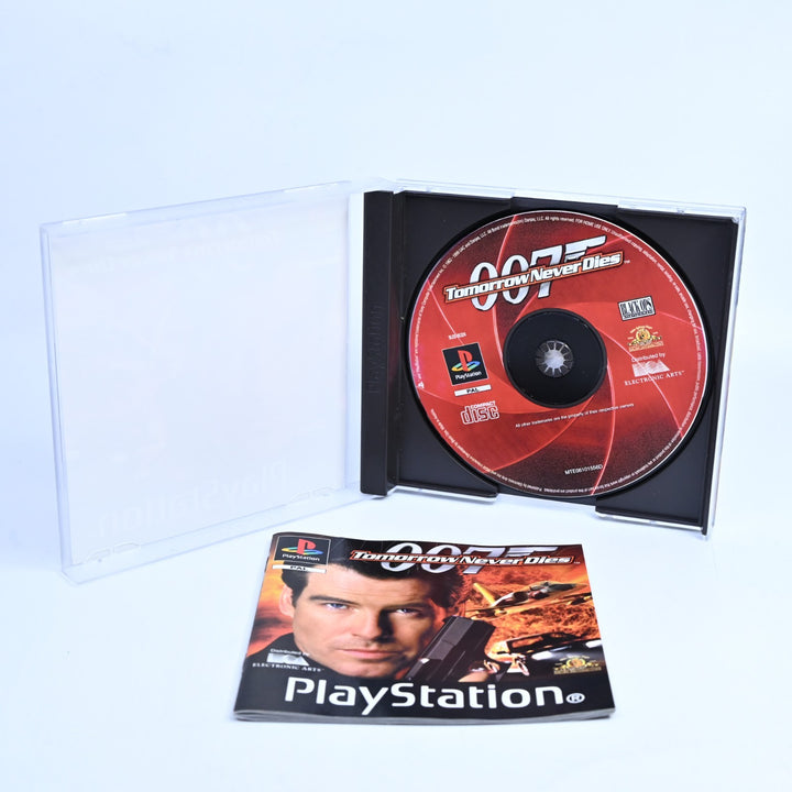 007: Tomorrow Never Dies - Sony Playstation 1 / PS1 Game + Manual - PAL