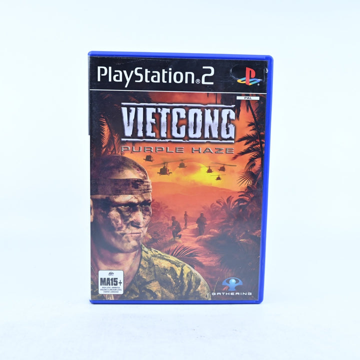 Vietcong: Purple Haze - Sony Playstation 2 / PS2 Game + Manual - PAL