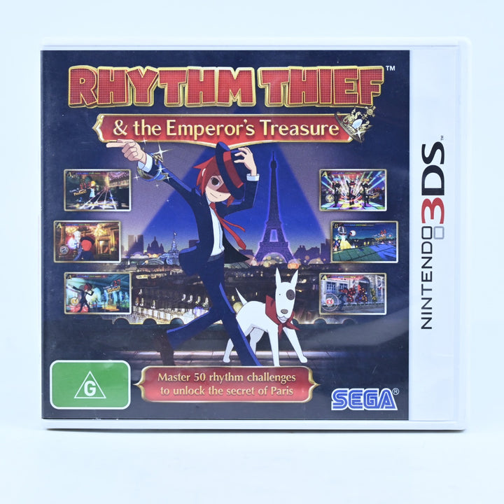 Rhythm Thief & the Emperor's Treasure - Nintendo 3DS Game - PAL - FREE POST!
