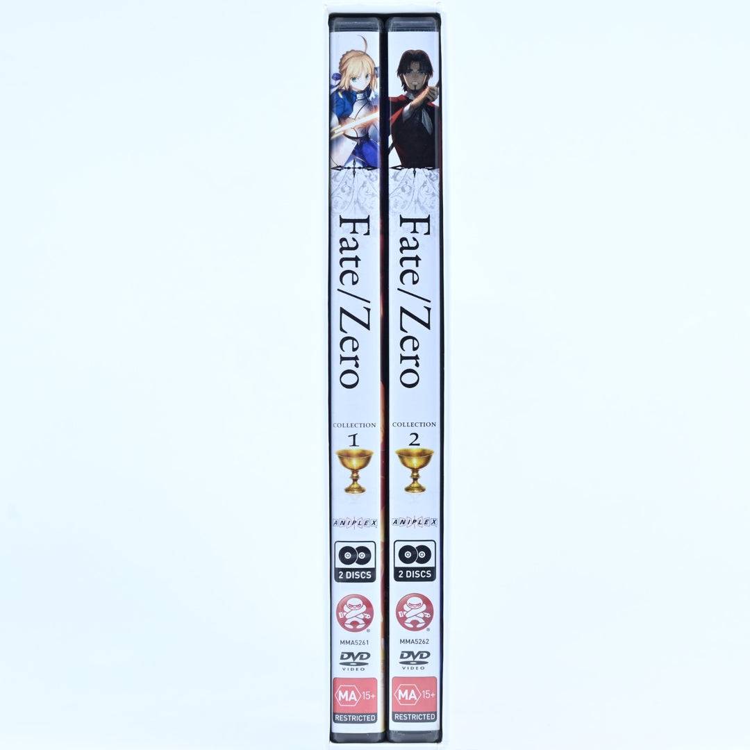 Fate/Zero Boxset - Collection 1 + 2 - 4 Disc Set - Region 4 - Anime DVDs