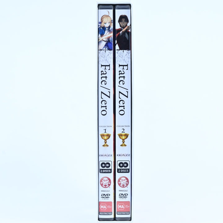 Fate/Zero Boxset - Collection 1 + 2 - 4 Disc Set - Region 4 - Anime DVDs