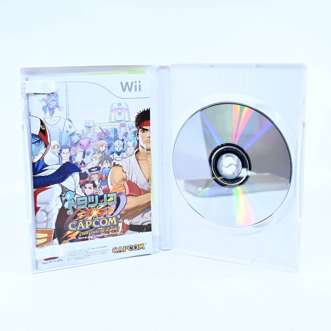 Tatsunoko Vs. Capcom: Cross Generation of Heroes - Nintendo Wii Game - NTSC-J