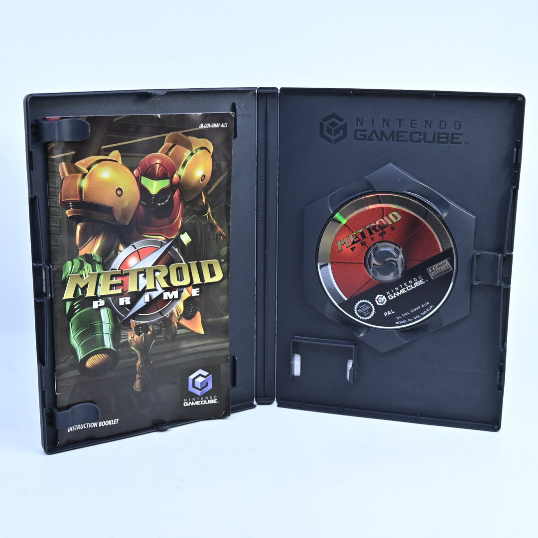 Metroid Prime - Nintendo Gamecube Game + Manual - PAL - FREE POST!