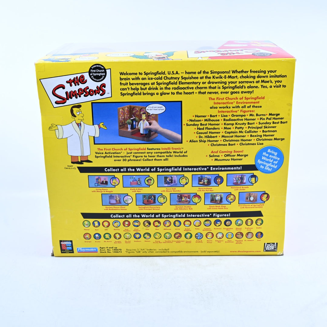 Reverend Lovejoy & First Church of Springfield - Simpsons Voice Activation Toy
