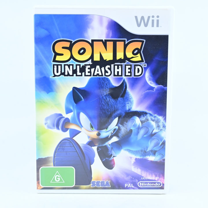 Sonic Unleashed - Nintendo Wii Game - PAL - FREE POST!