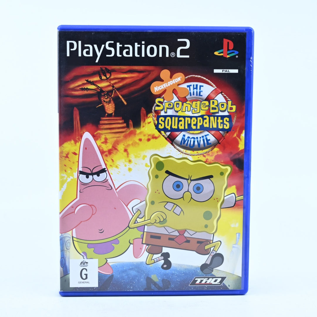The SpongeBob SquarePants Movie - Sony Playstation 2 / PS2 Game + Manual