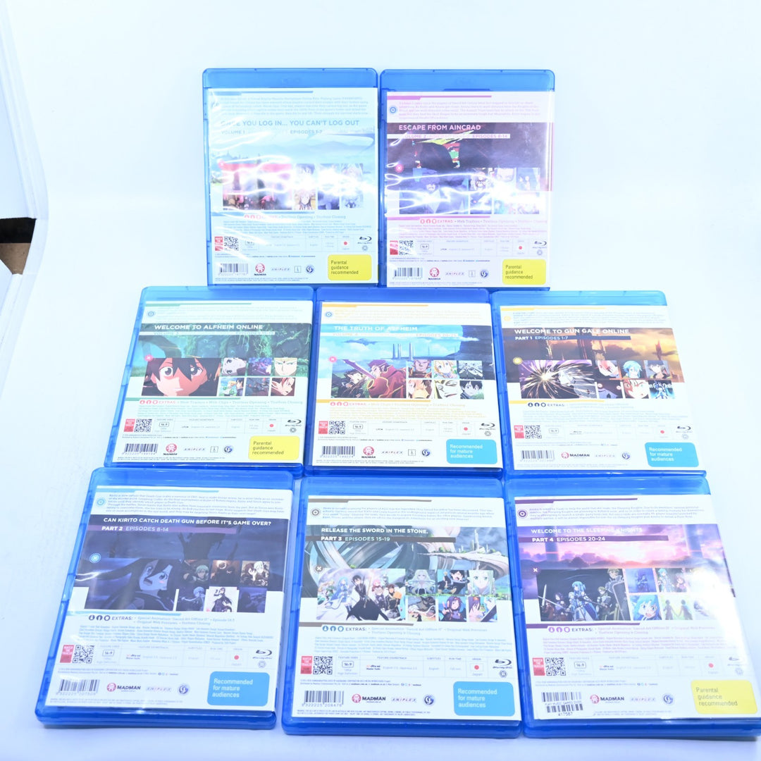 Sword Art Online - Seasons 1 & 2 - Region B - Madman - Anime Blu-ray