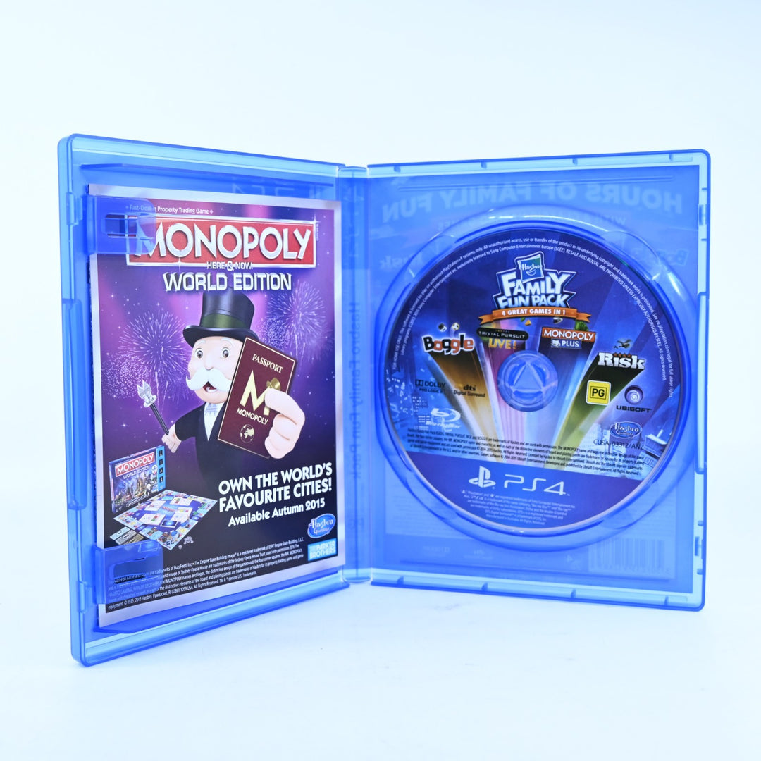 Hasbro Family Fun Pack - Sony Playstation 4 / PS4 Game - MINT DISC!