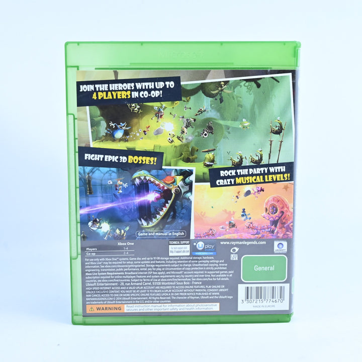 Rayman Legends - Xbox One Game - PAL - FREE POST!