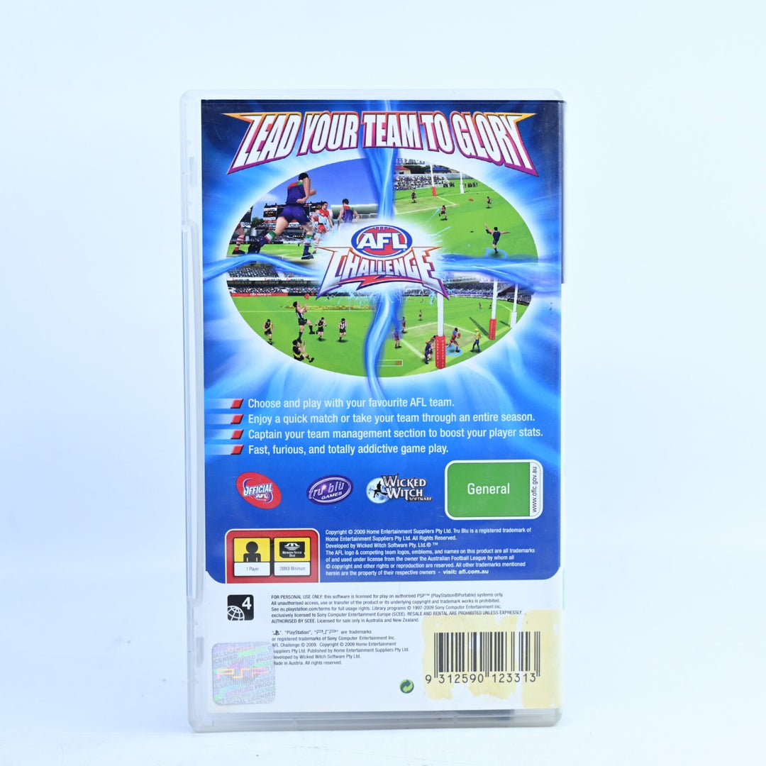 AFL Challenge - Sony PSP Game - FREE POST!