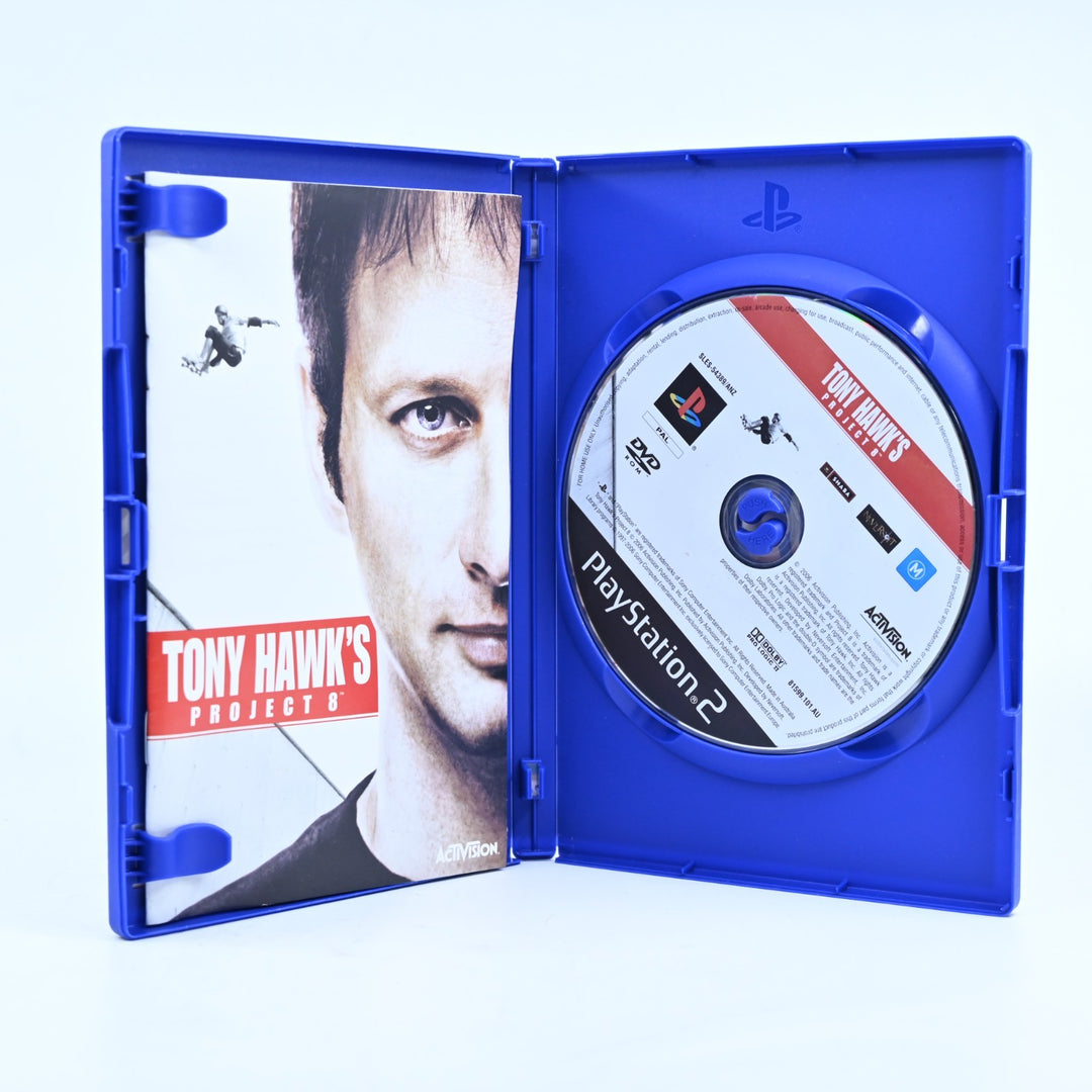Tony Hawk's Project 8 - Sony Playstation 2 / PS2 Game + Manual - PAL