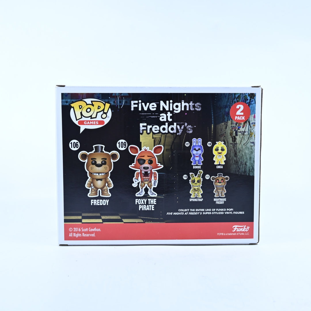 Foxy The Pirate with Freddy - 2 Pack - Five Nights At Freddys - Other Toy