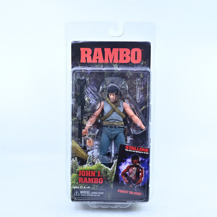 SEALED! John J. Rambo - Rambo: First Blood - NECA - Reel Toys - Action Figure
