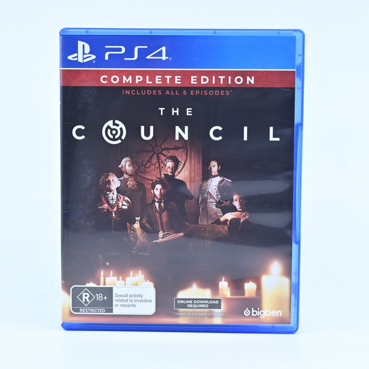 The Council - Sony Playstation 4 / PS4 Game - MINT DISC!