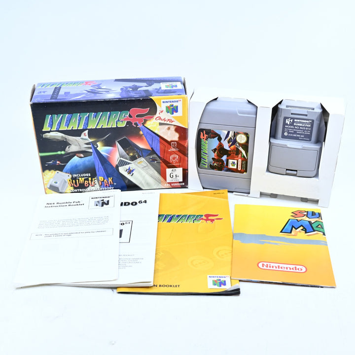 Lylat Wars - N64 / Nintendo 64 Boxed Game + Rumble Pak - PAL - FREE POST!