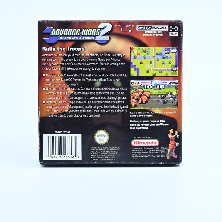 Advance Wars 2: Black Hole Rising - GBA Boxed Game - PAL - FREE POST!