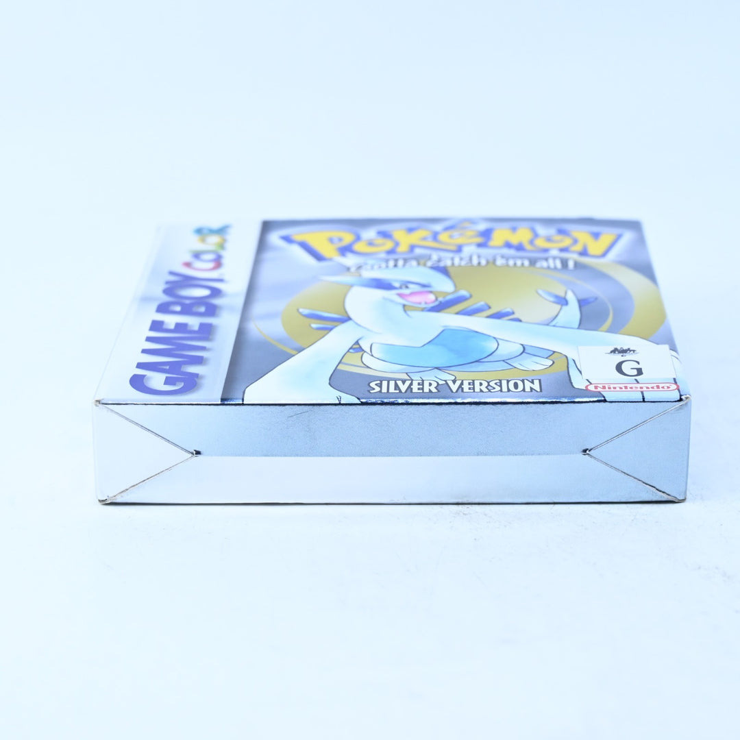 Pokemon Silver Version - Nintendo Gameboy Color Boxed Game - PAL - NEW BATTERY!