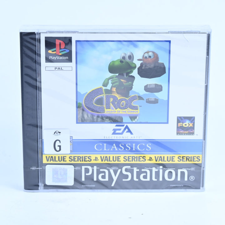 Croc: Legend of the Gobbos - SEALED - PS1 Game + Manual - PAL