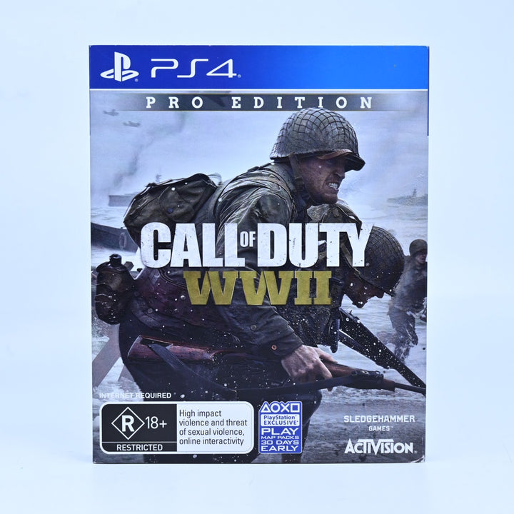 Call Of Duty: WWII - Pro Edition - Sony Playstation 4 / PS4 Game - FREE POST!